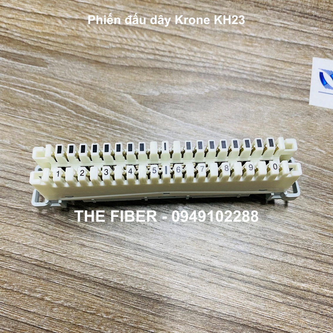 Phiến đấu dây Krone điện thoại 10 đôi 10x2