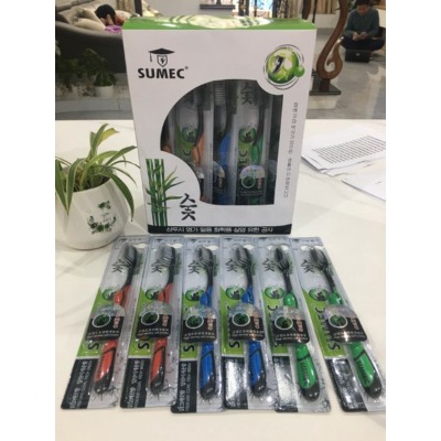 combo 30 bàn trải răng than tre BOSSI 65434567