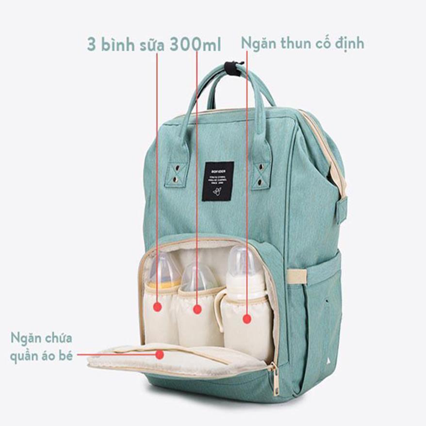 [HCM]Balo đựng đồ sau sinh cho mẹ và bé 104J