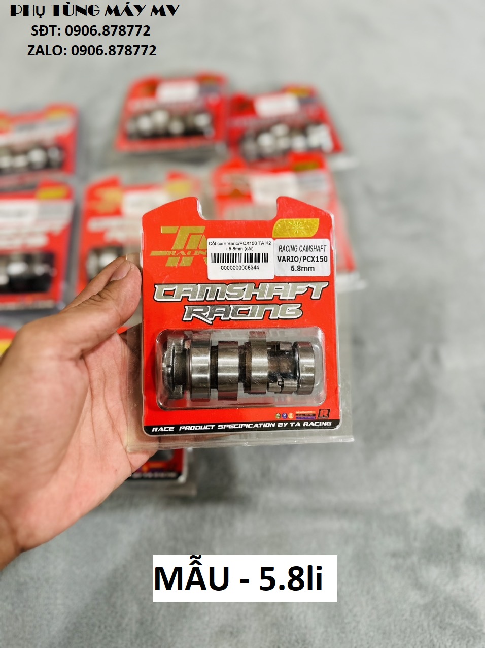 Cam ta size 5.6/5.8/6.3/6.4li dành cho xe vario click