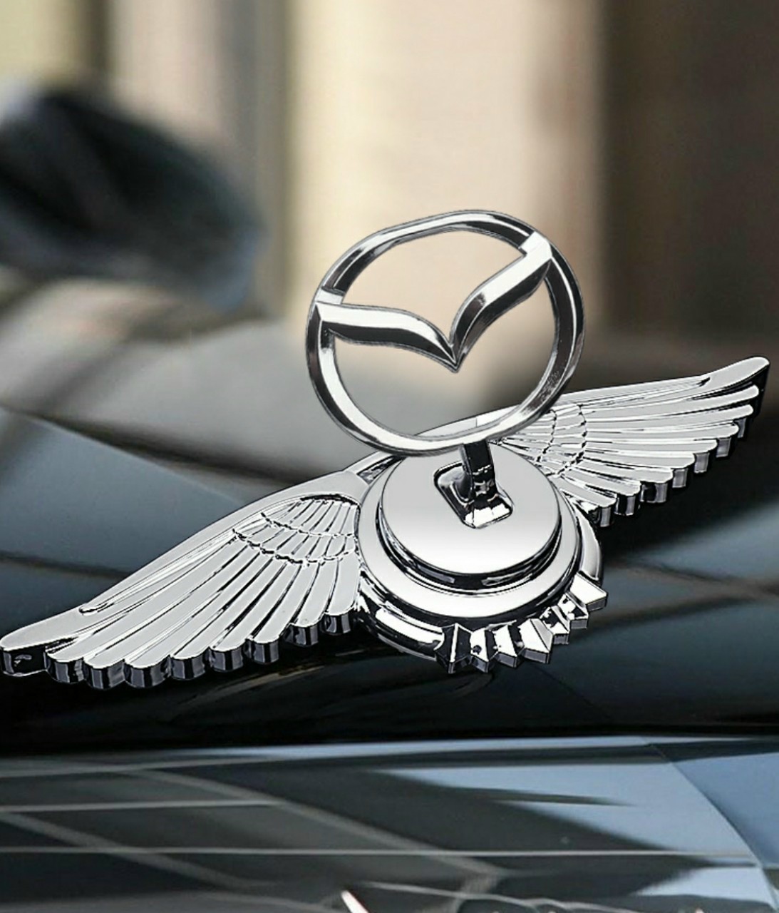 LOGO Đứng Cánh chim thiên thần gắn mui xe các Hãng
