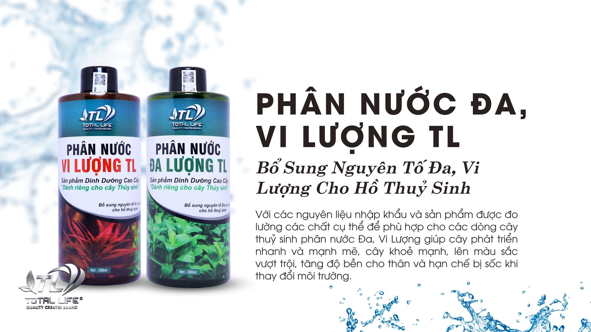 Combo Phân Nước Đa Lượng - Vi Lượng TL