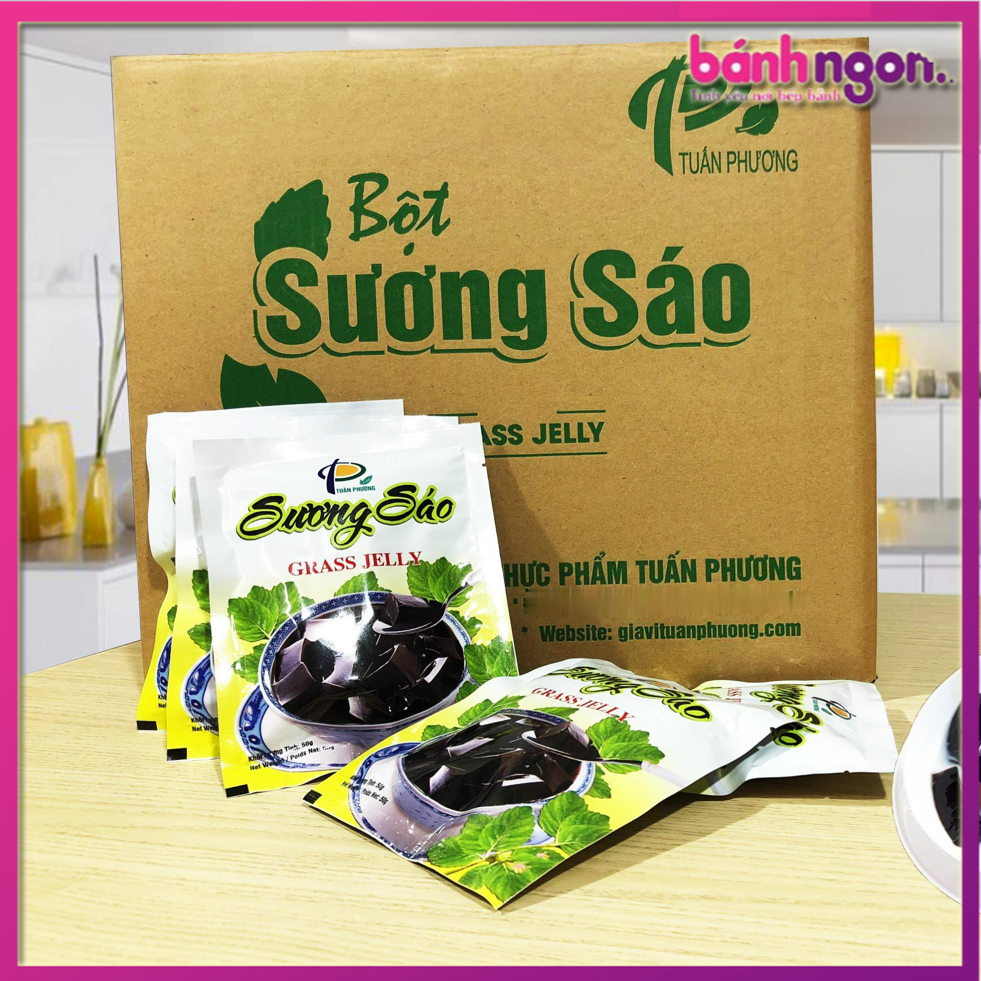Bộ 5 gói bột sương sáo đen