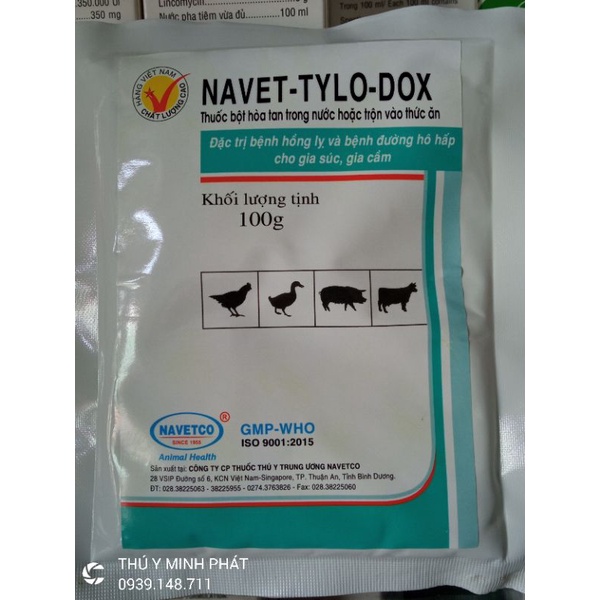 Navet tylo dox, tylodox gói 100gam