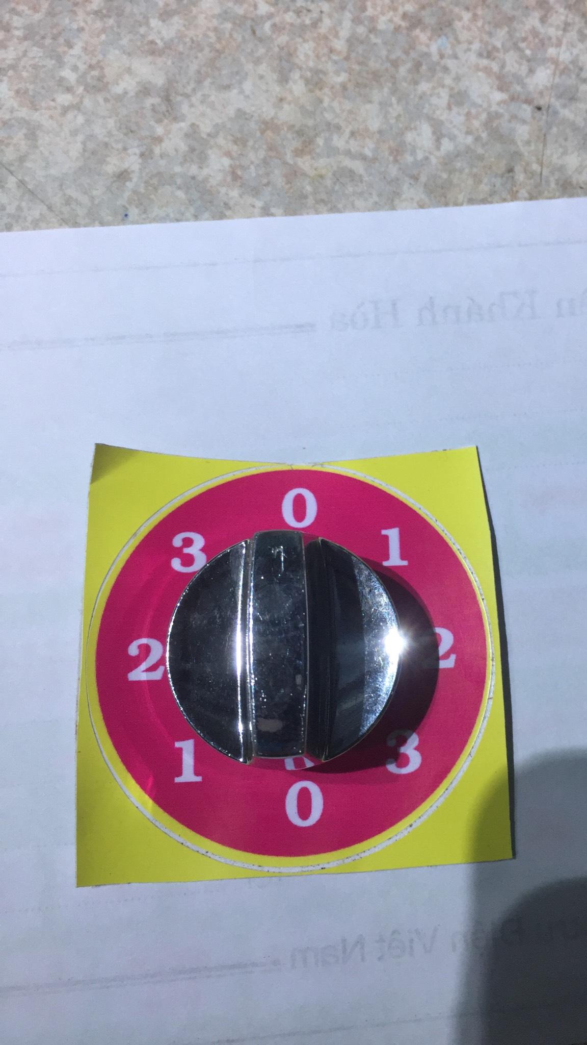 Combo 10 công tắc xoay 3 số