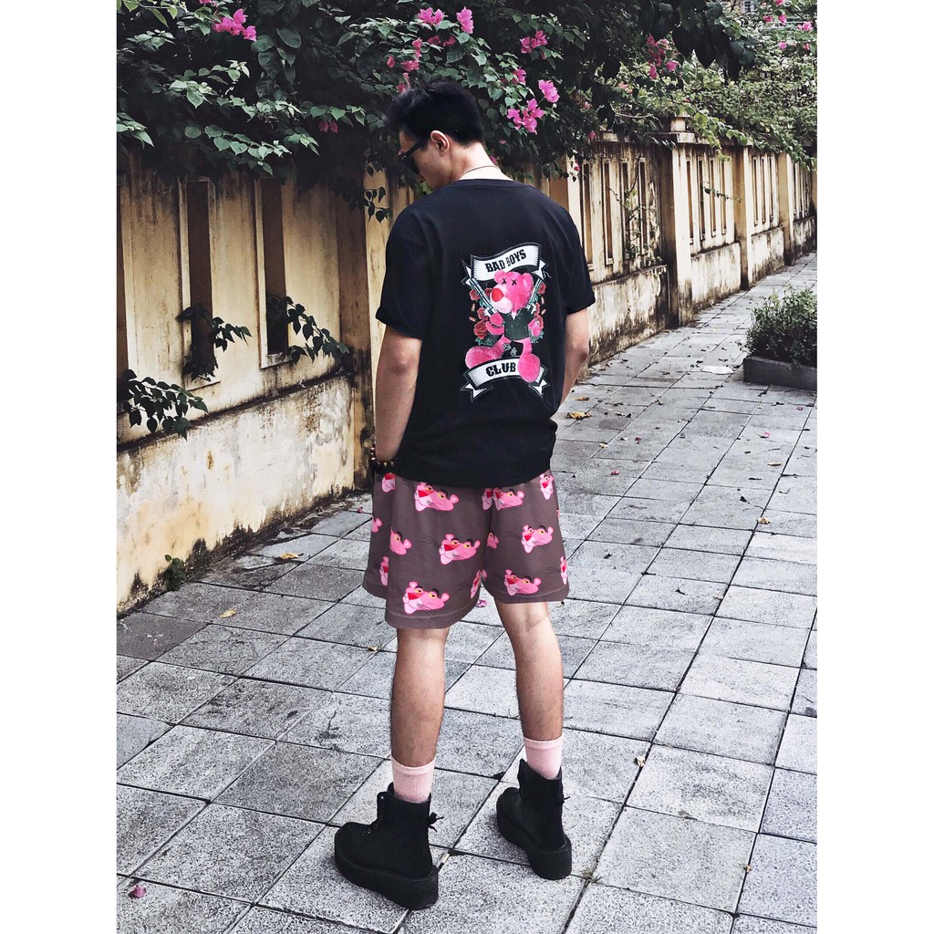 [HCM]Short Báo Hồng Pink Panther