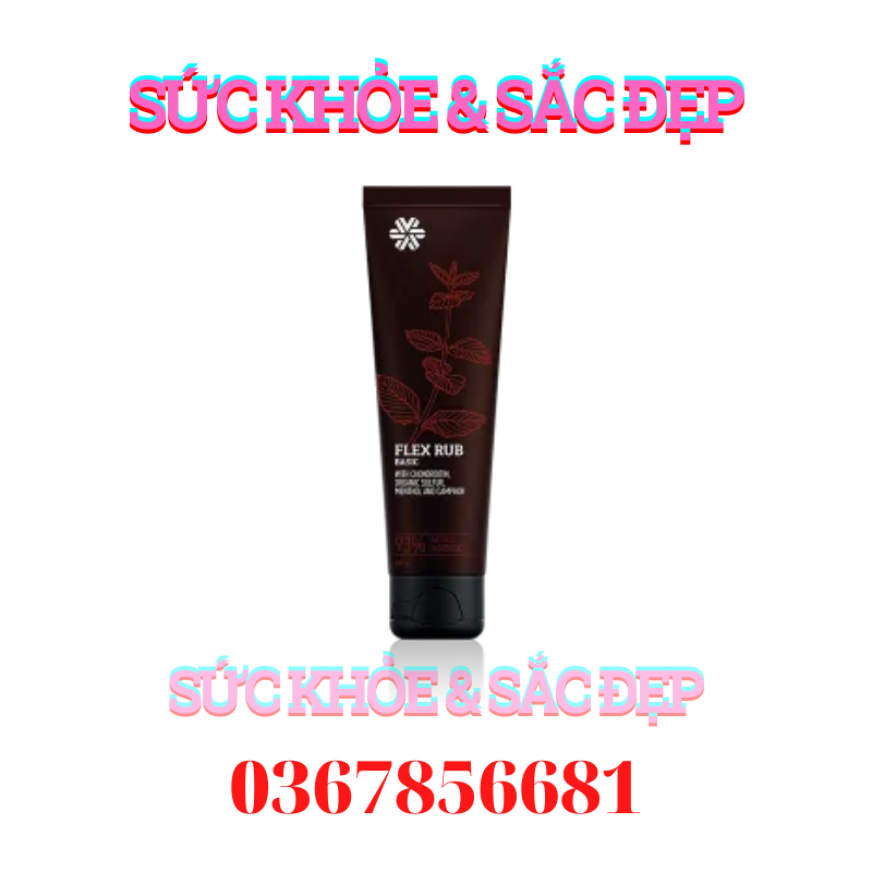 [Mẫu Mới] Gel xoa khớp siberian - Kem chăm sóc da SIBERIAN WELLNESS Flex Rub BASIC