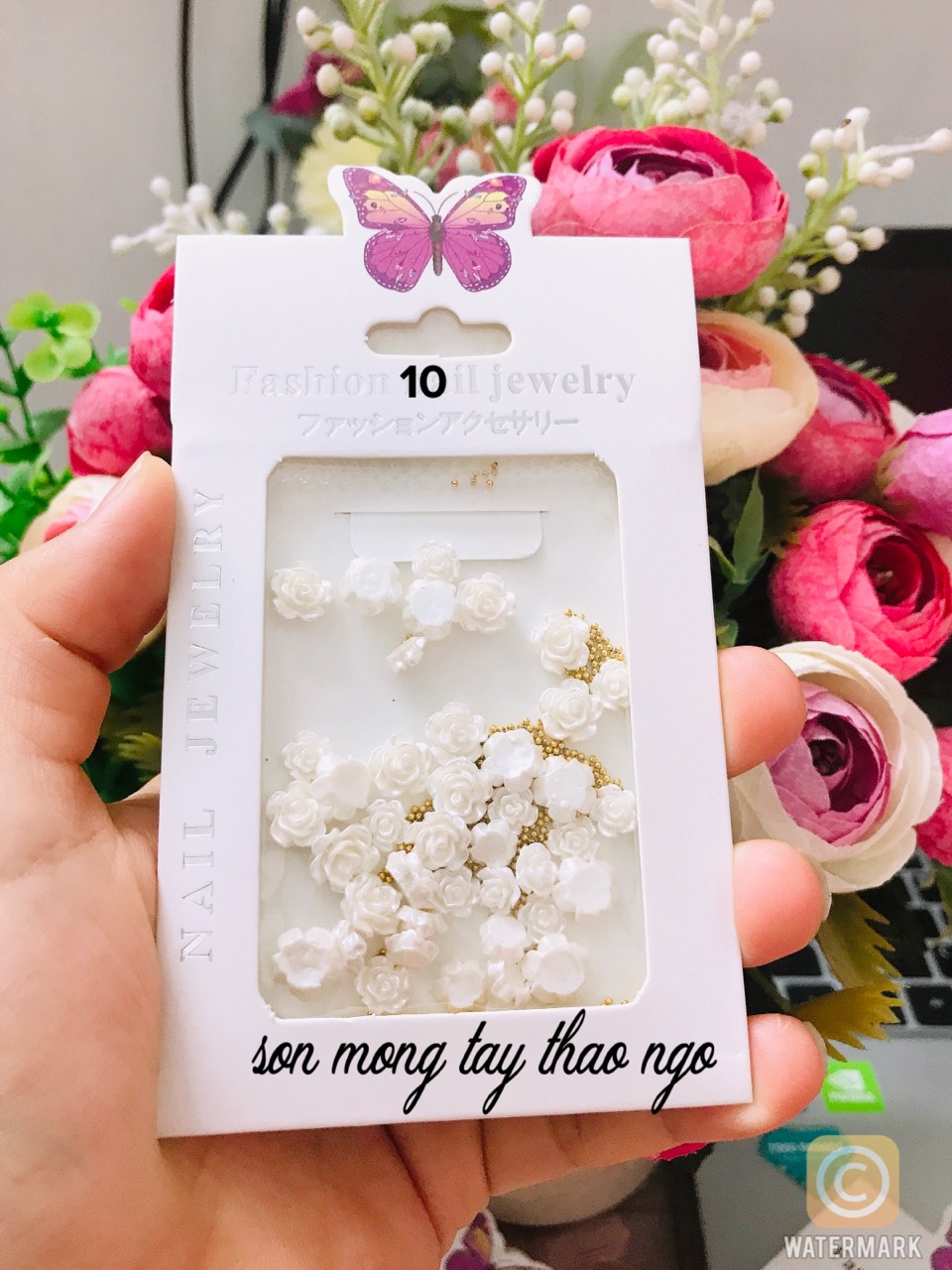 Charm mix đủ size, đủ hình dành cho Nail