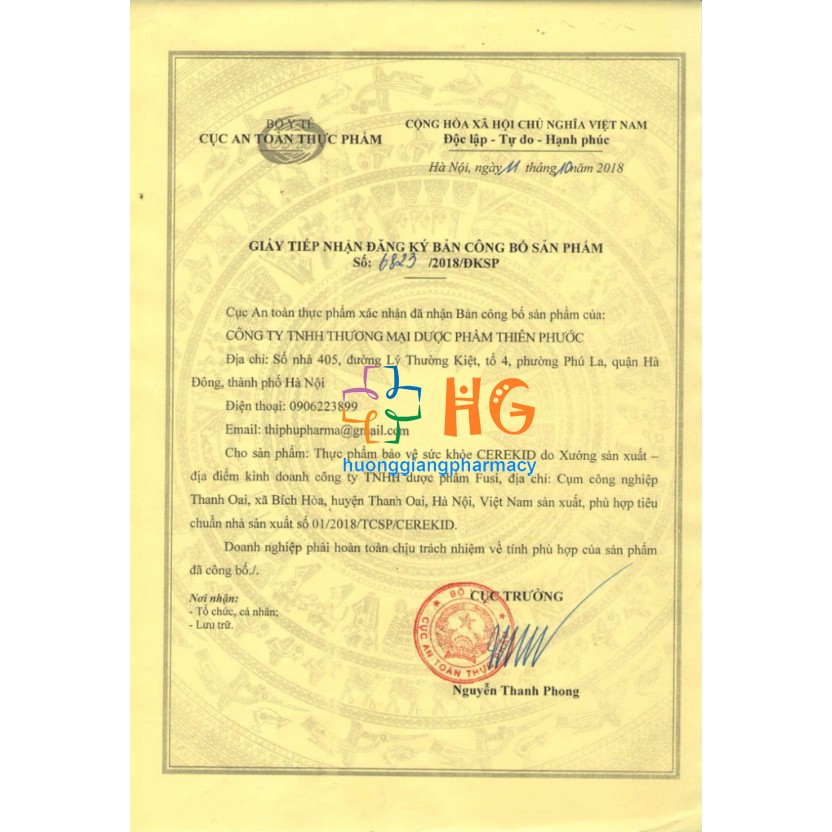 Cerekid- Cốm giúp trẻ hết táo bón