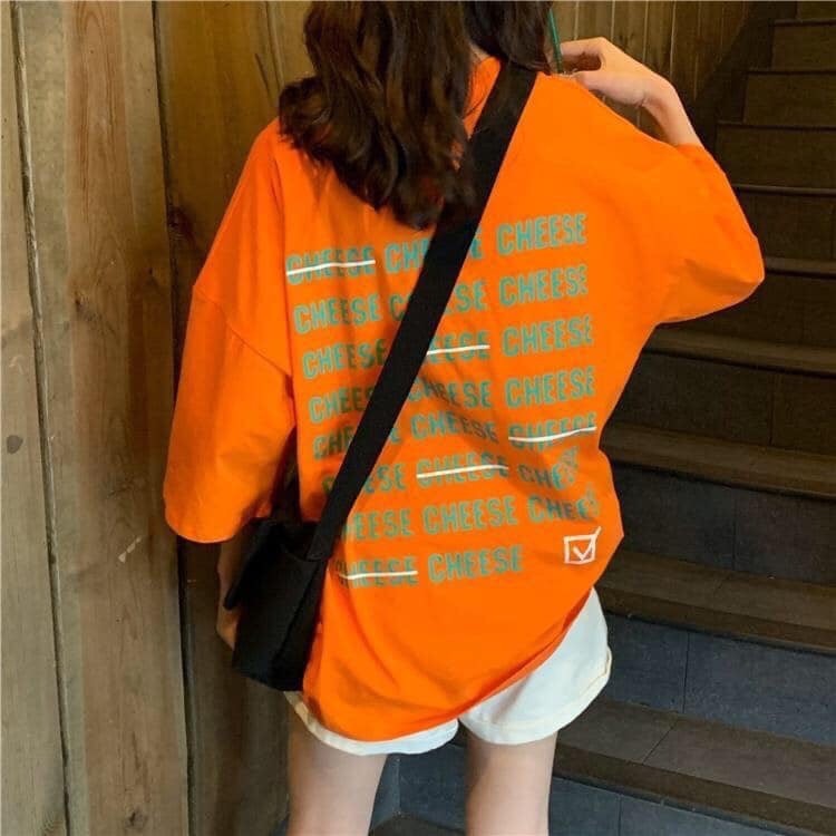 ÁO THUN CHEESE UNISEX NAM NỮ QUÁ ĐẸP 1REDSHOP