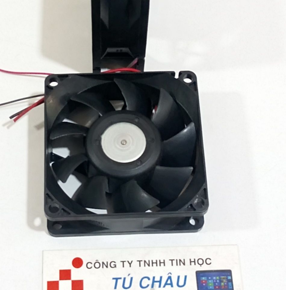 Quạt 7Cm, Dày 2.5Cm / Điện áp DC 12V, Loại 2 dây (Quạt Hàng tháo máy LK)