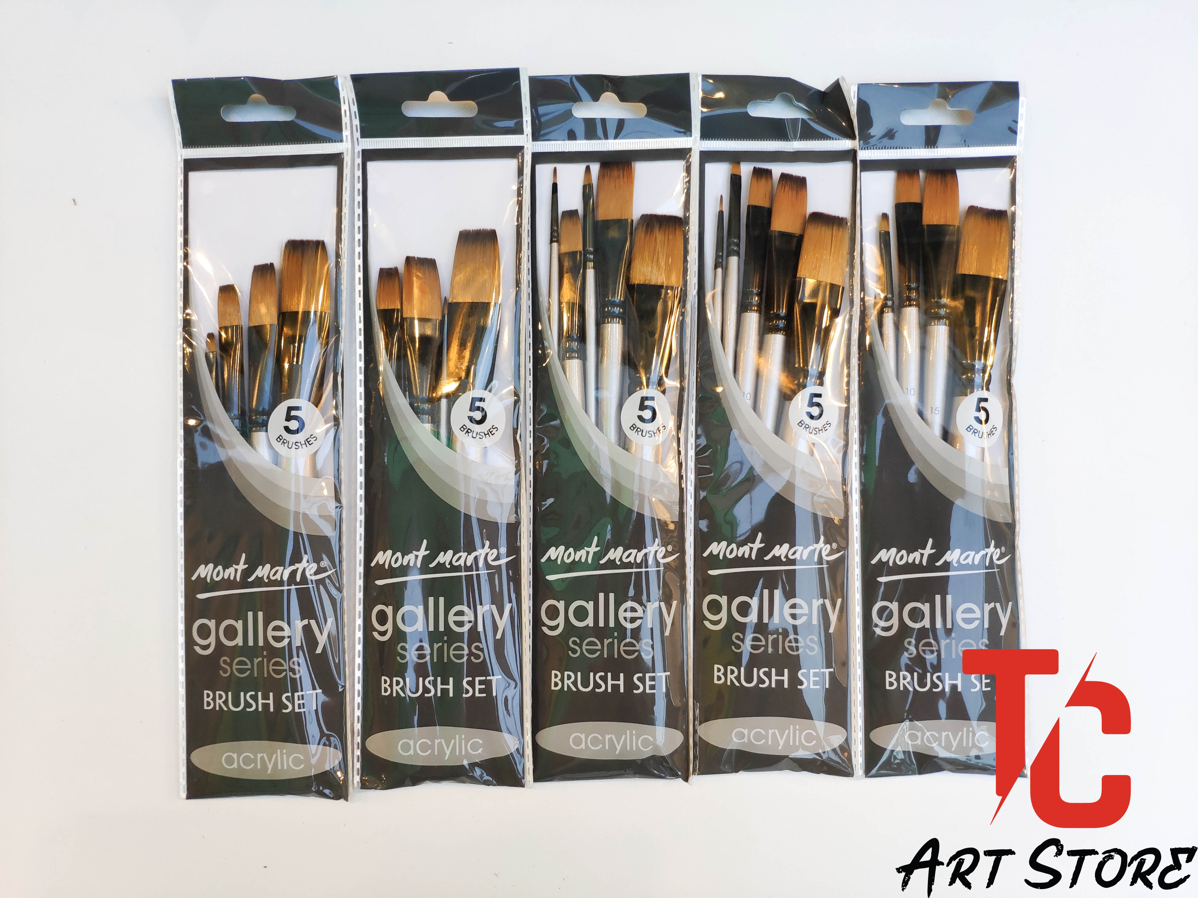 Bộ Cọ Vẽ Mont Marte Gallery Series - BMHS0016 (Acrylic )
