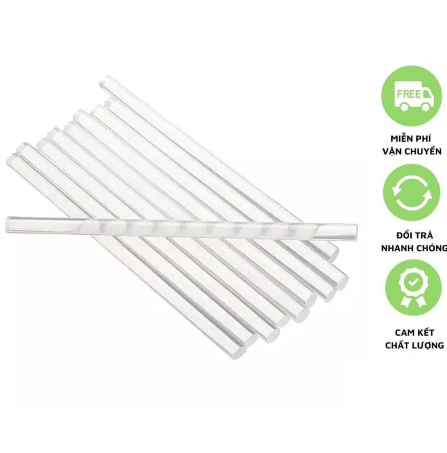 KEO NÊN LỚN, KEO NẾN NHỎ SIÊU RẺ (LỚN DÀI 240MM PHI 10MM, NHỎ DÀI 270MM PHI 7MM)