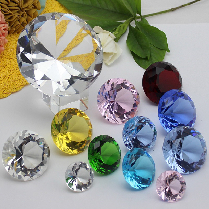 Kim cương nhựa Mica 2cm 3cm 4cm trưng bày, trang trí sản phẩm