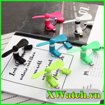 Quạt usb / quạt lingnting / quạt micro / quạt type c usb