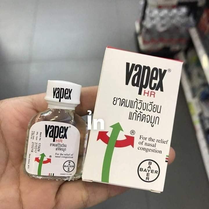 Dầu nghẹt mũi VAPEX THÁI LAN 5ml