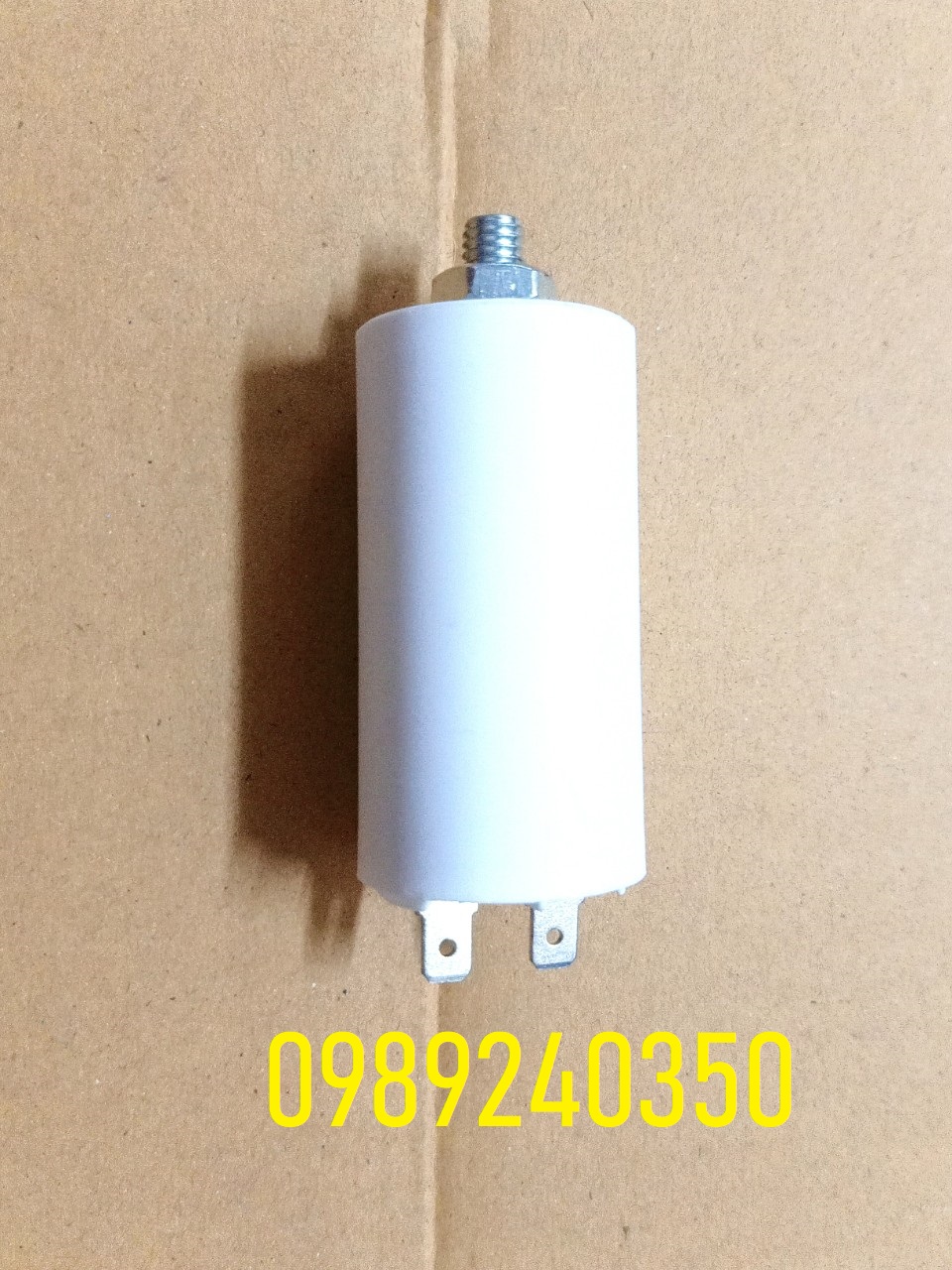 Tụ máy sấy Electrolux 8uf loại zắc 2 chân