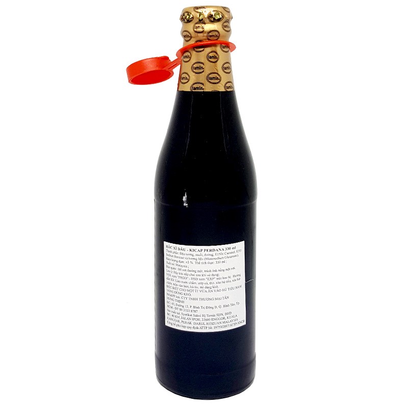 Hắc xì dầu Tamin Kicap perdana 330 ml