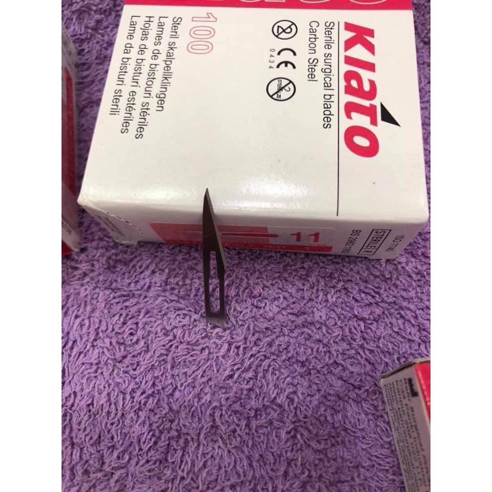 [HCM]Lưỡi dao mổ số 11 Kiato ẤN ĐỘ