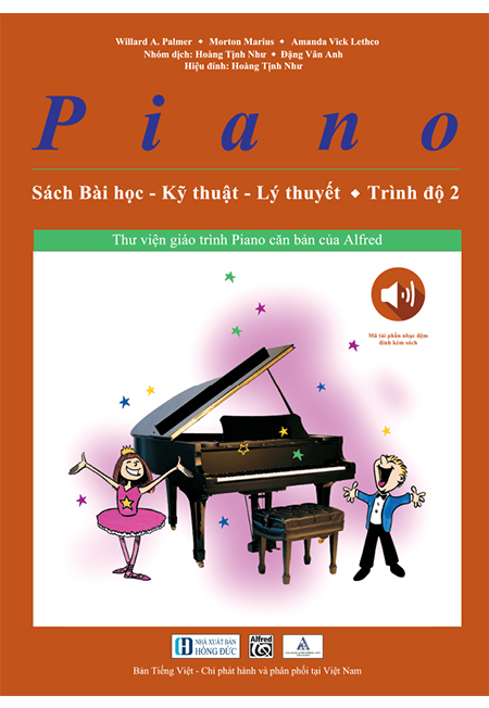 Sách - Piano: Sách Bài Học - Kỹ Thuật - Lý Thuyết (Trình độ 2) - Phương Nam Book