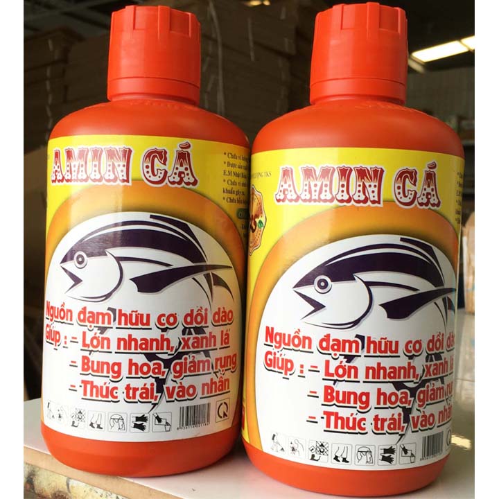 [ 1 Lít] AMIN CÁ HỮU CƠ: Mập Cây, Xanh Lá, Lớn Trái, Dầy Cơm