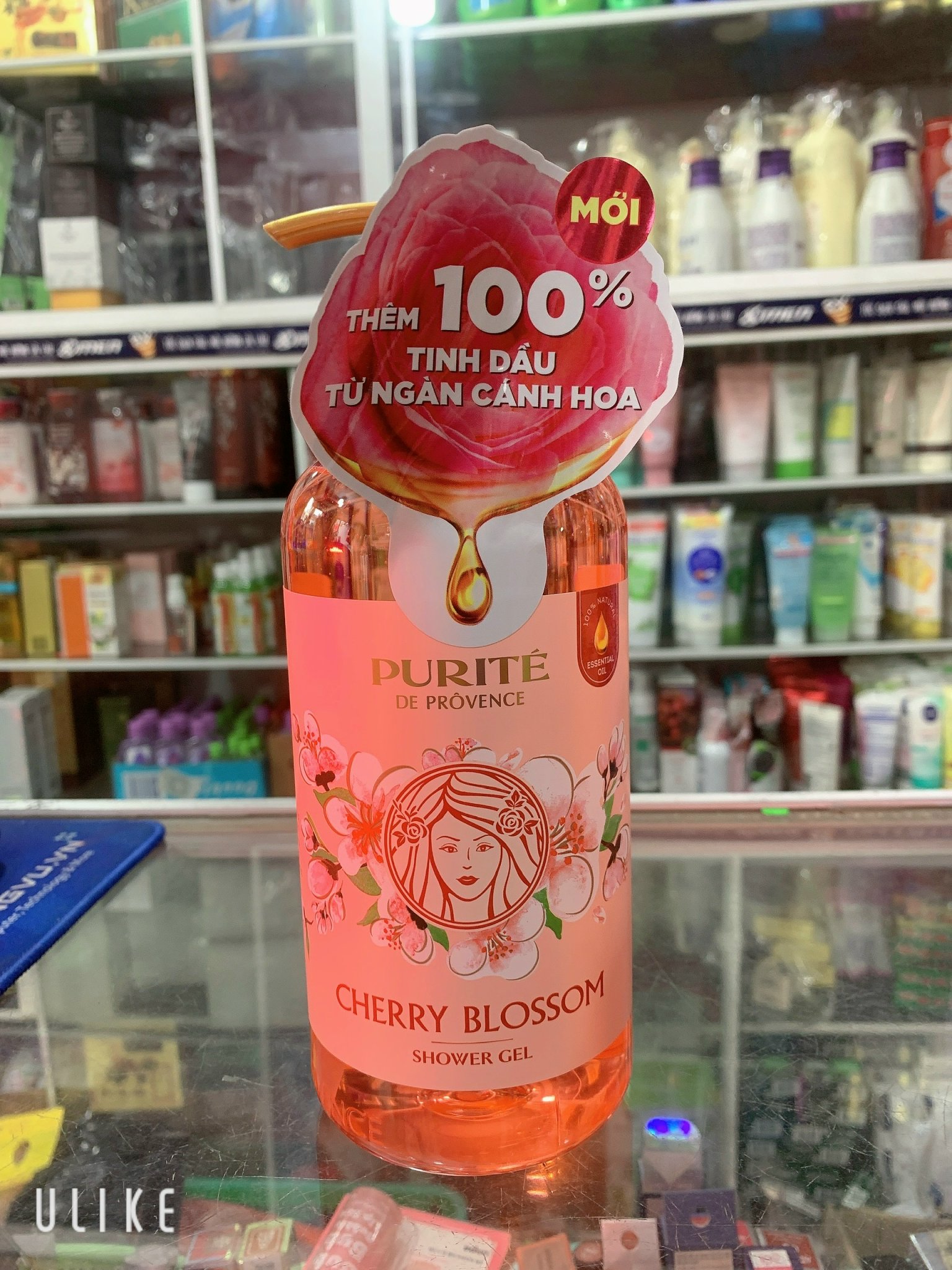 [HCM]Sữa Tắm Giữ Ẩm PURITE PROVENCE 850ml ( Hoa Anh Đào )