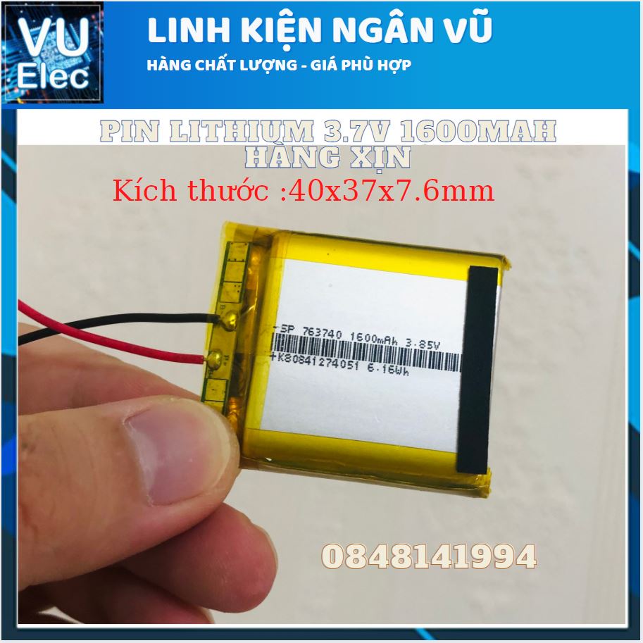 Pin li-po 3.7v 103040 420mah-15000mah