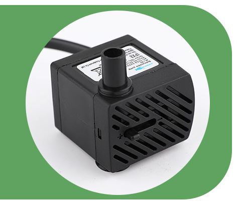 Bơm chìm mini 3W cho thác nước, bể cá thủy cảnh