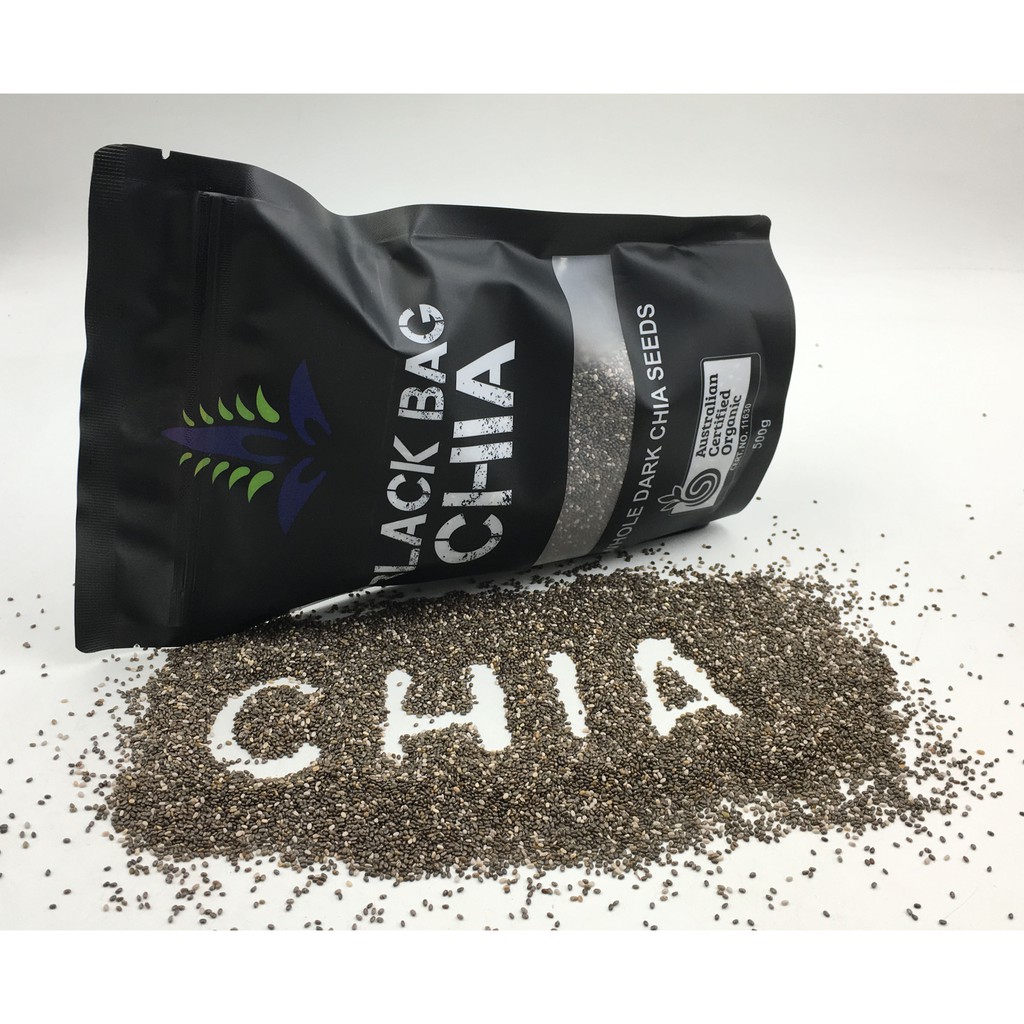Hạt Chia đen Úc Black Bag Chia 500g