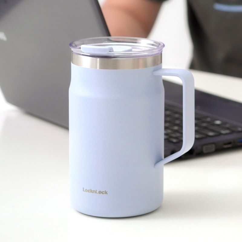 Ca giữ nhiệt locknlock metro table mug 600ml - lhc4282