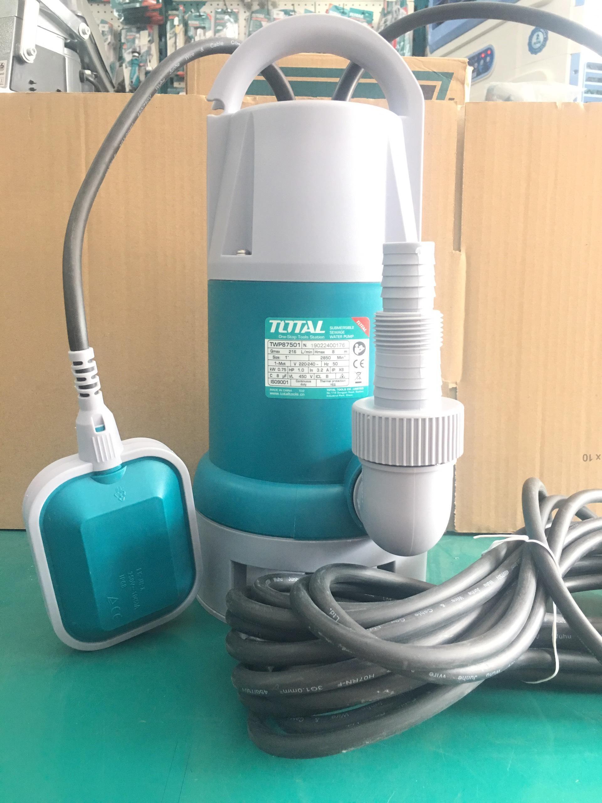 Máy bơm chìm  chất thải Total TWP87501 220V 750W