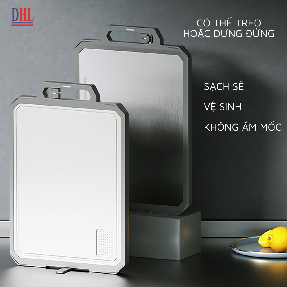 Thớt gỗ, thớt inox, thớt 2 mặt kháng khuẩn cao cấp