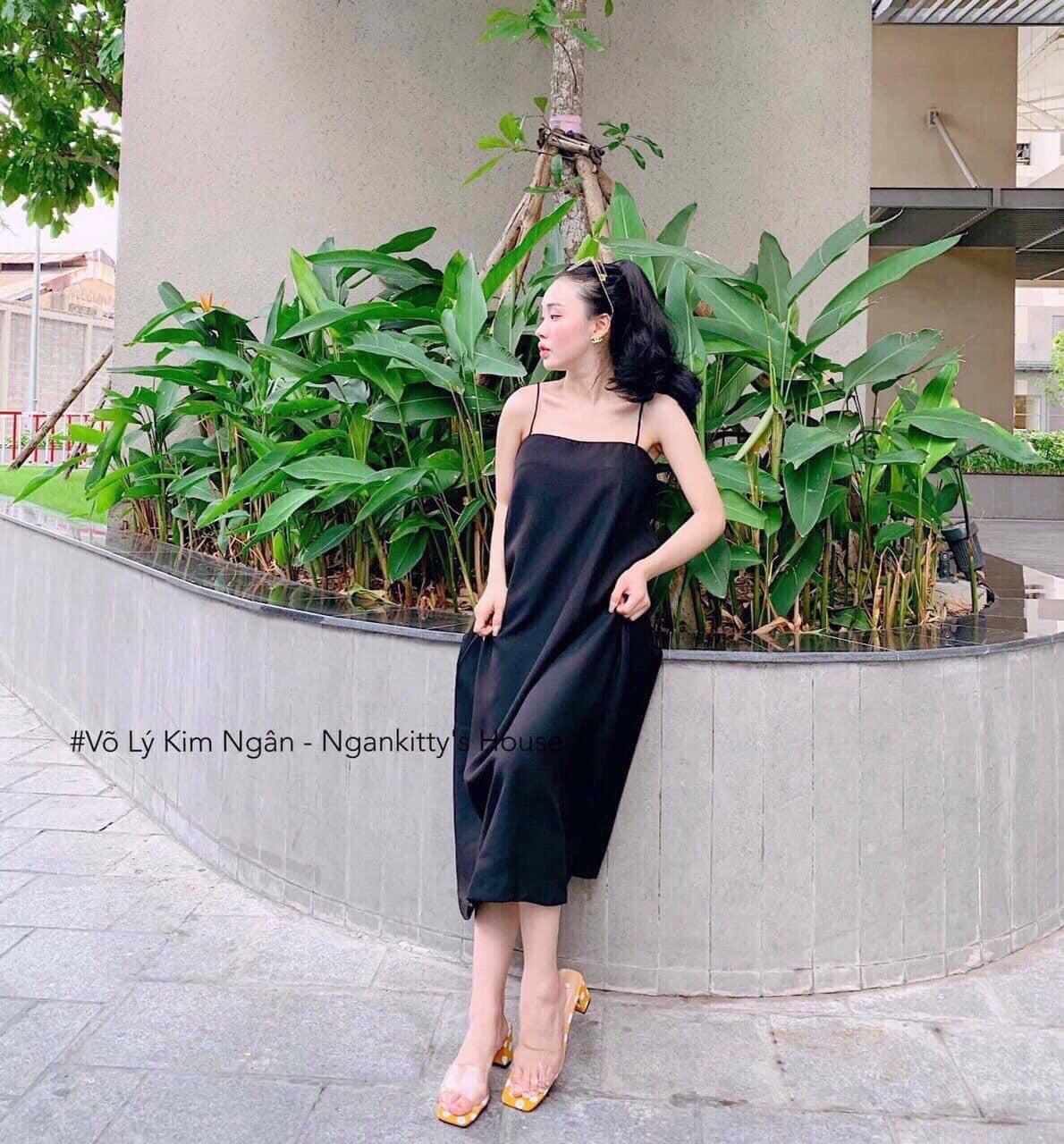 ĐẦM MAXI SUÔNG 2 DÂY