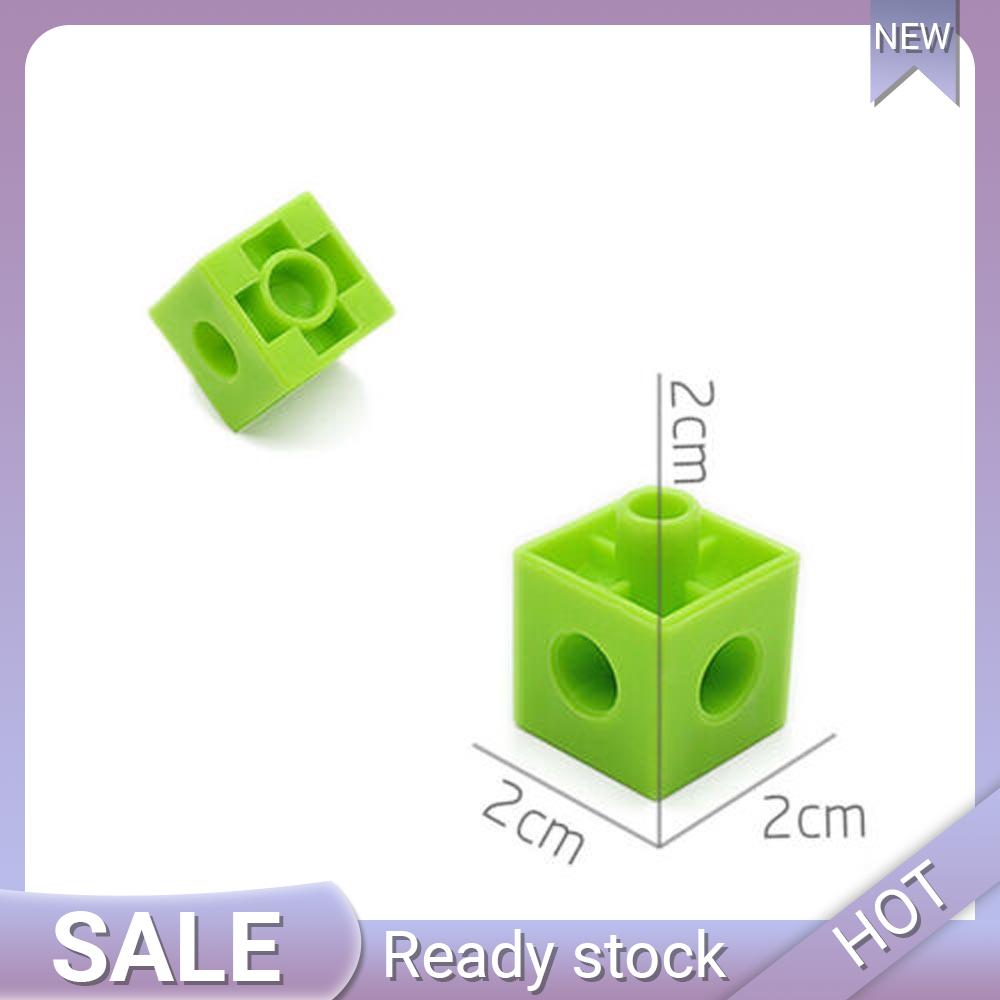 Ready Maths Link Cubes Interlocking Snap Cubes Counting Snap Blocks Toy Gift Hot Sale