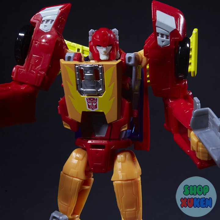 Robot biến hình HOTROD Transformers TITANS RETURN Deluxe Class - Mô Hình TRANSFORMERS Hotrod