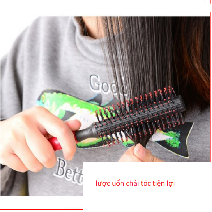 Lược tròn chải tóc uốn tạo kiểu đa năng