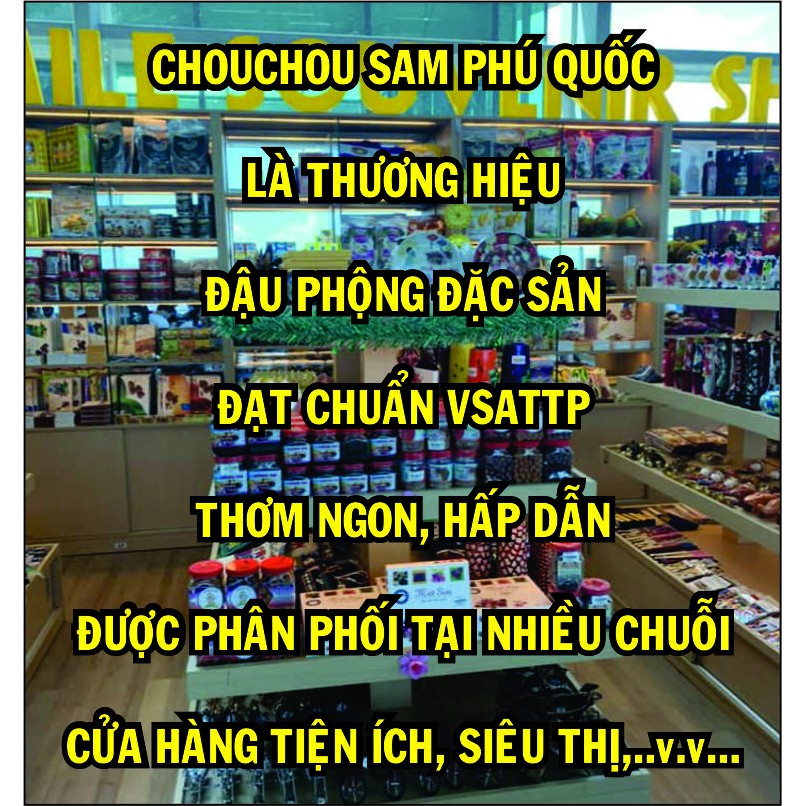 đậu phộng CHOUCHOU PQ vị BBQ 100g
