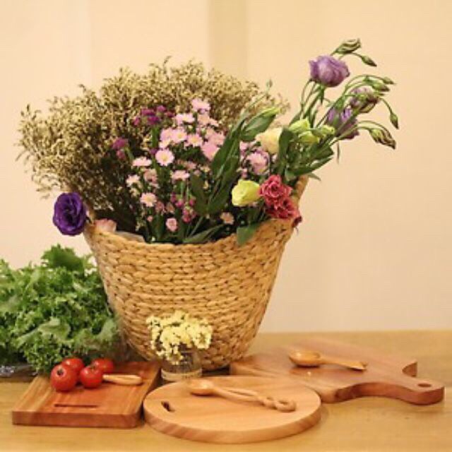 Water Hyacinth Basket for Storing Items