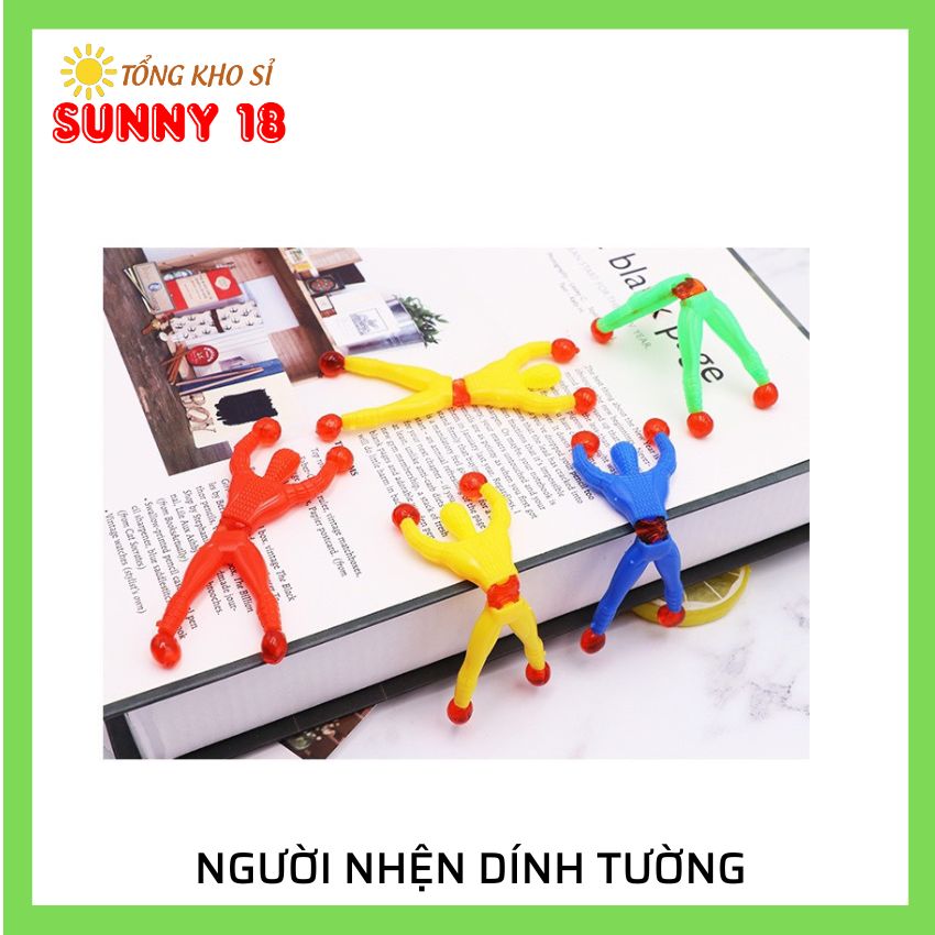 Đồ Chơi Người Nhện Lao Dính Tường  Độc Đáo Cho Bé.
