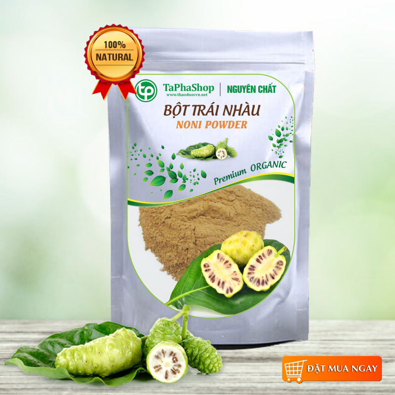 Bột nhàu trái nhàu hòa tan nguyên chất Tấn Phát loại 100g