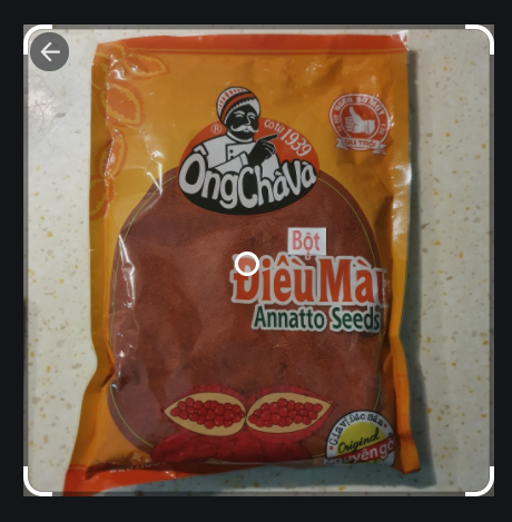Bột Điều Màu Ông Chà Và 100g