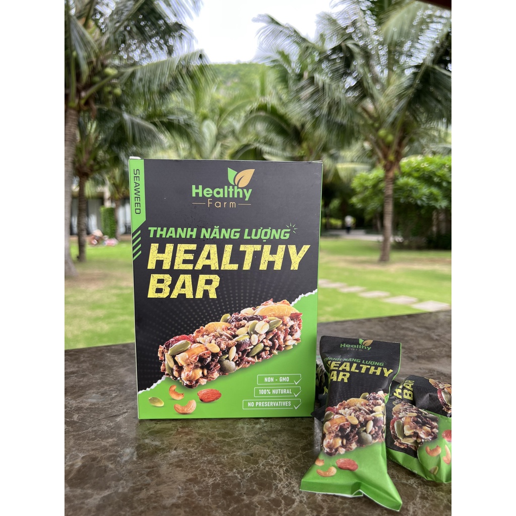 [BEST SELLER] Thanh Năng Lượng Healthy Bar - Vị Chà Bông - 12bar