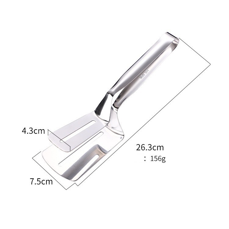 Dụng cụ gắp kẹp đồ chiên bằng inox