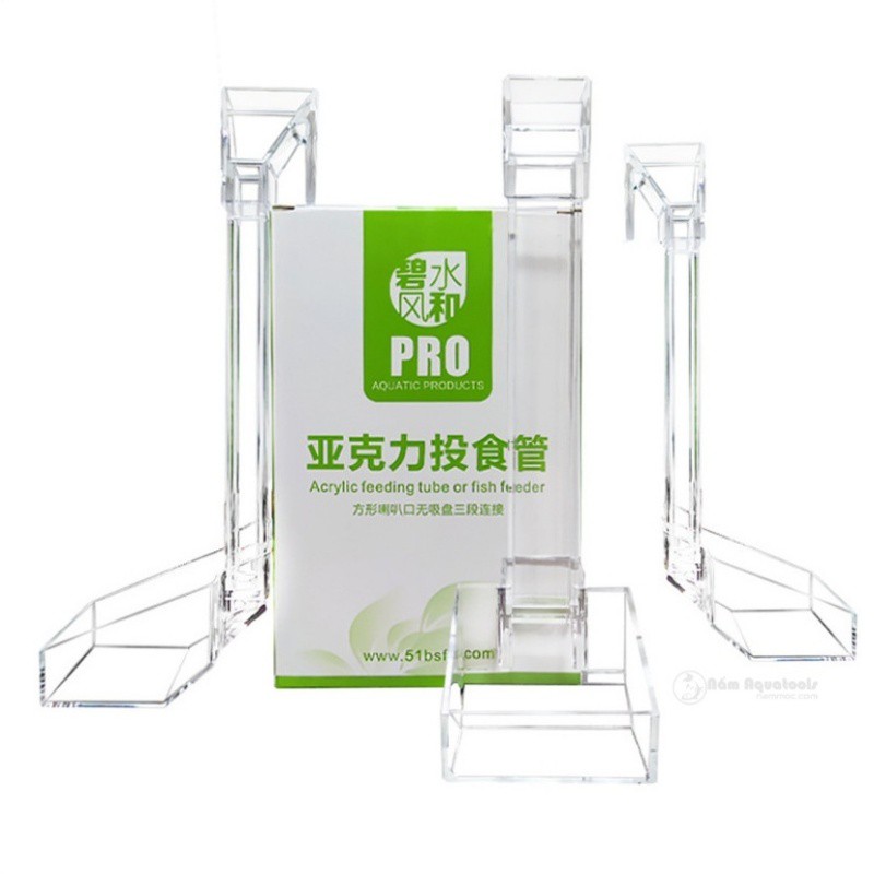 Bộ Cho Cá Tép Ăn - Chén Ống Tép Acrylic