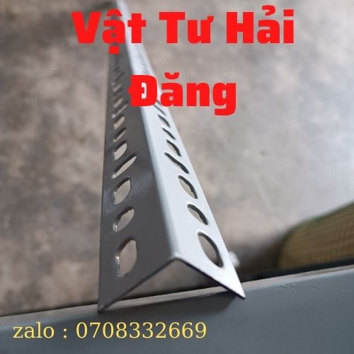 sắt V lỗ ( V3 - Dài 20cm - 50cm ) thanh sắt lắp kệ v lỗ,v3,v4