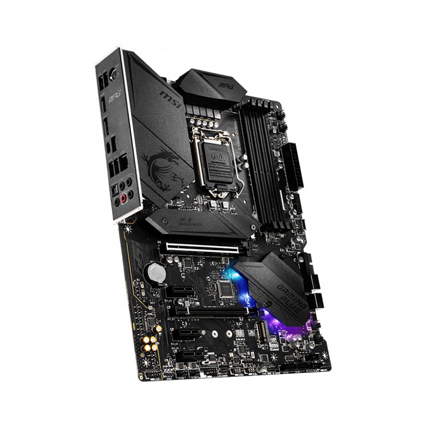 [Trả góp 0%]Mainboard MSI MPG Z490 GAMING PLUS (Intel Z490 Socket 1200 ATX 4 khe RAM DDR4)