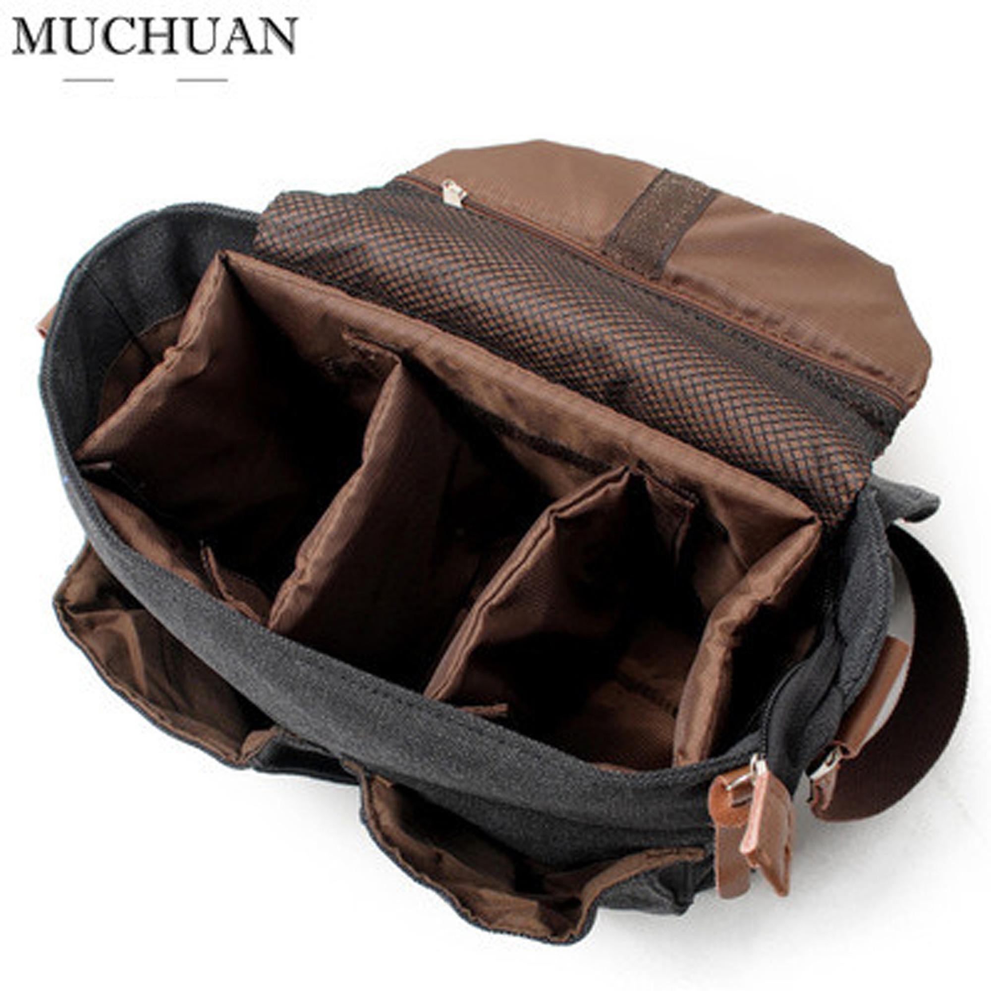 [HCM]Túi máy ảnh vải canvas Muchuan