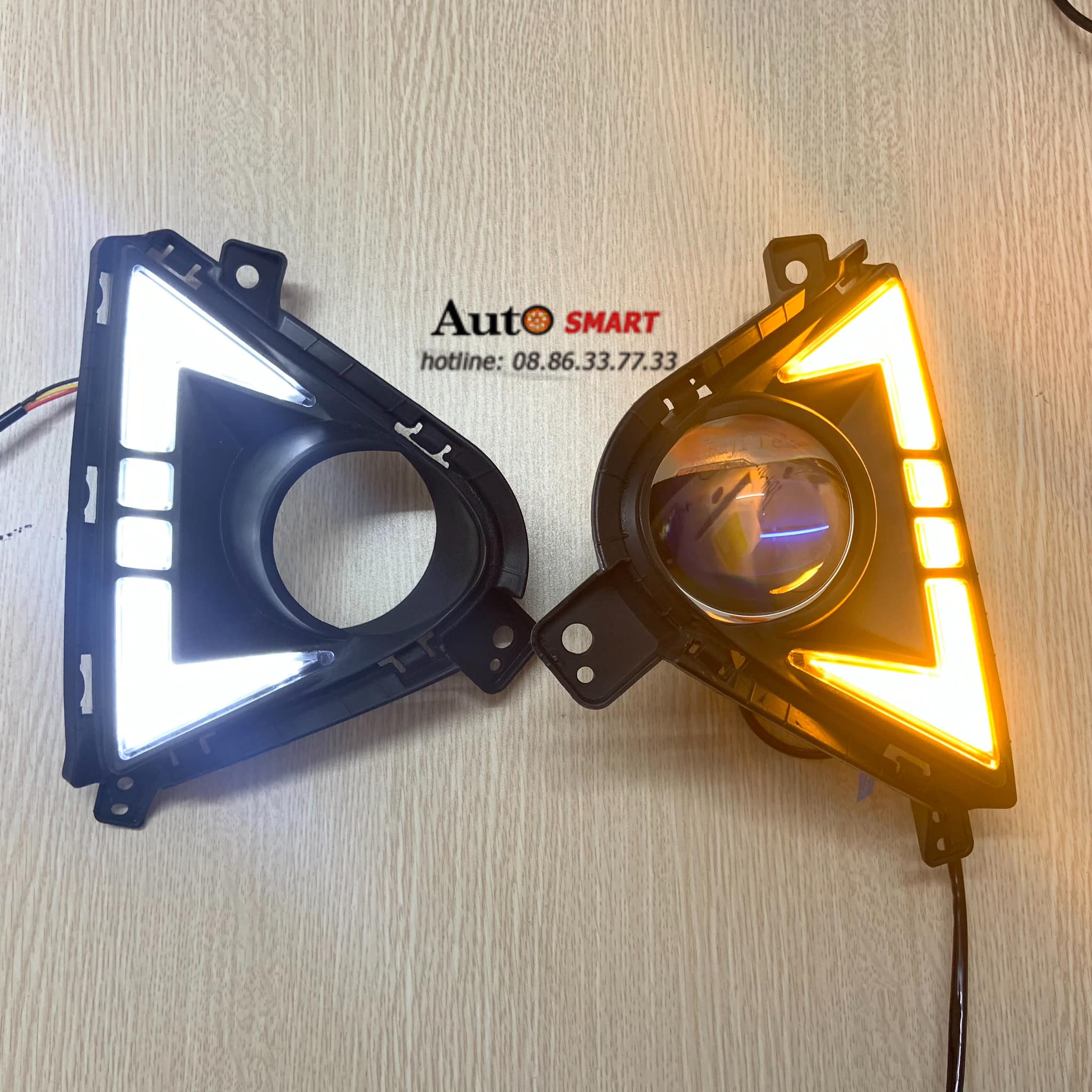Dưỡng gầm Led 2 chế độ Accent 19-21