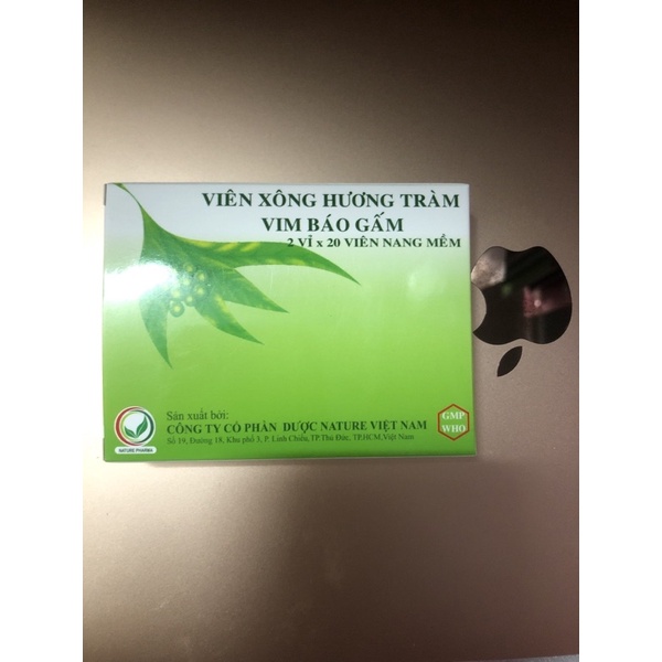 Viên xông Hương tràm Vim báo gấm