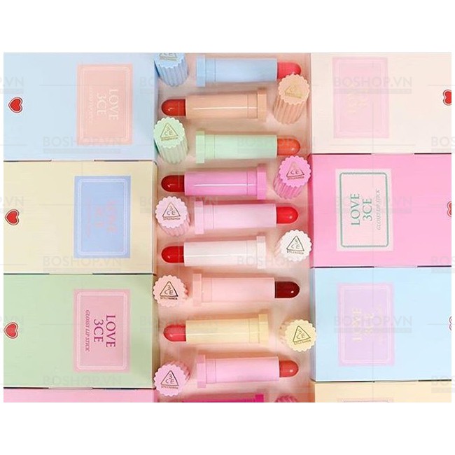 Son Sáp Siêu Lì 3Ce Love Glossy Lip Stick